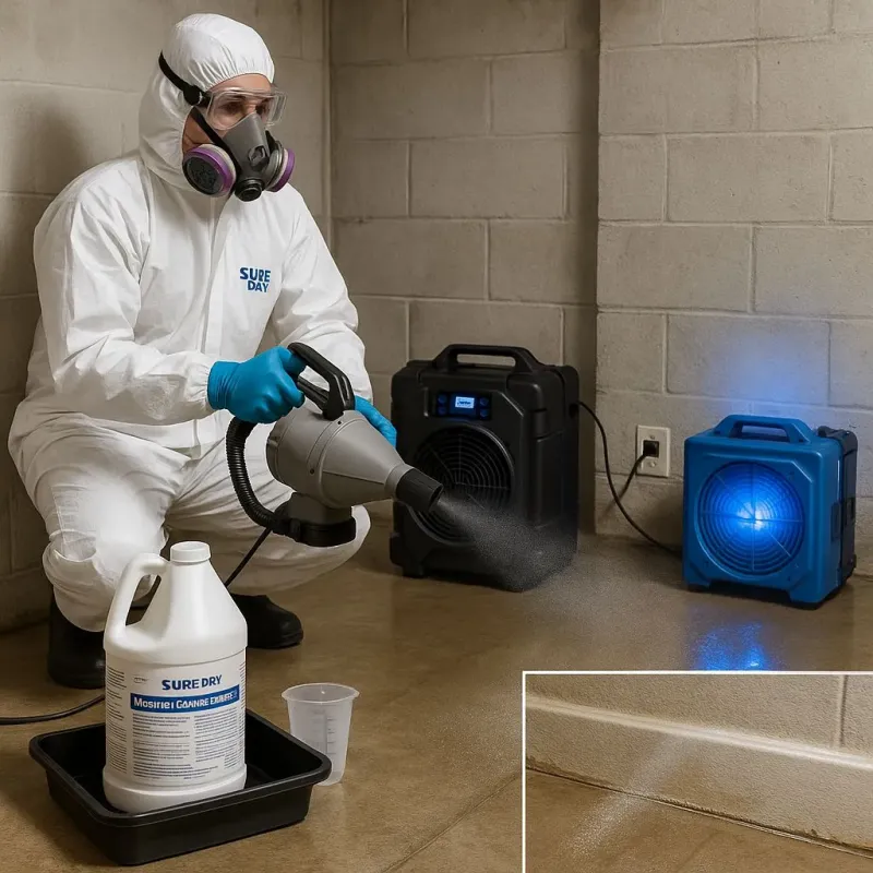 Sanitization and Odor Removal process in Tchula, MS