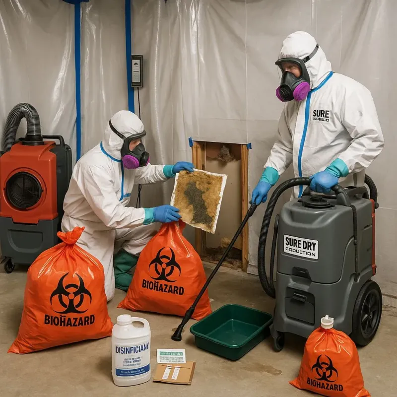 Contaminated Water Handling Protocols process in Tchula, MS
