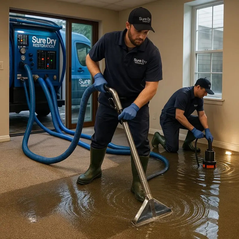 Water Extraction and Removal process in Tchula, MS